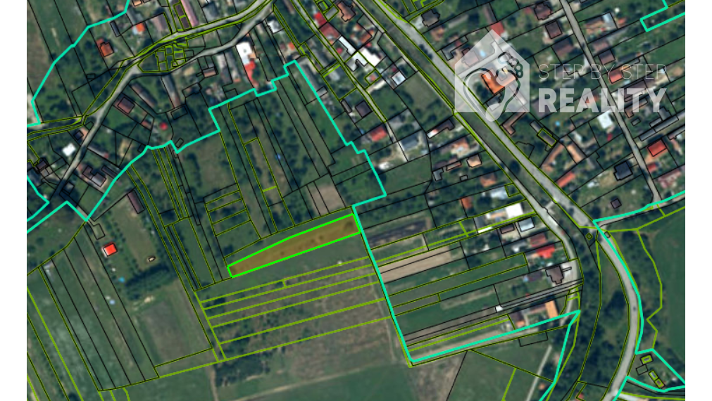Na predaj rekreačný pozemok v obci Horná Breznica
