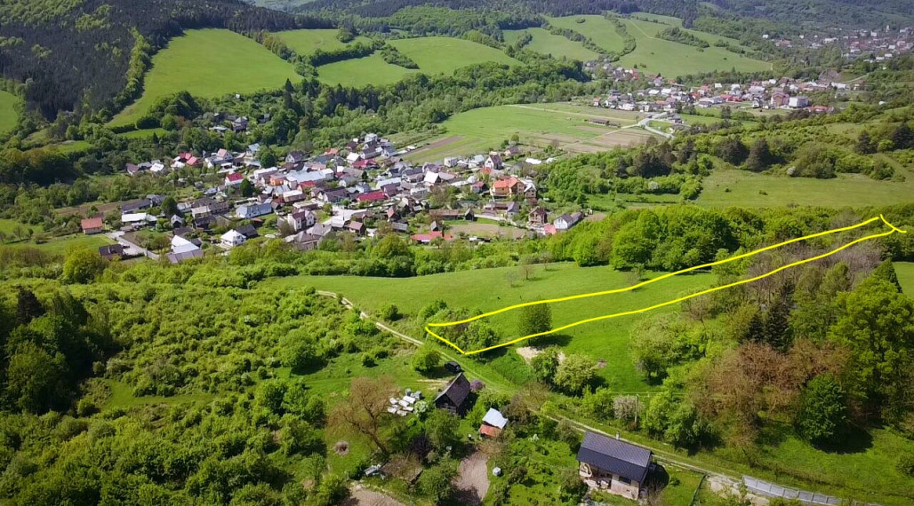 Na predaj rekreačný pozemok v Prosnom