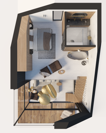 Investičné apartmány TREESNA Villas & Spa - fotografia 11